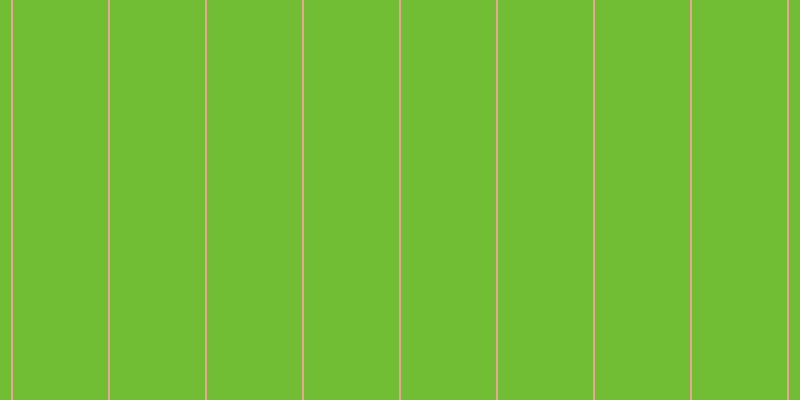 #71bd34, #eba393 vertical lines, two pixels wide, ninety-five pixels apart