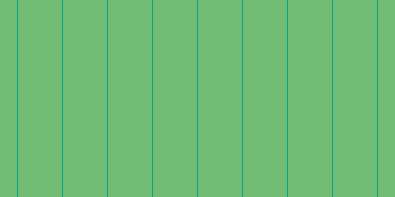 #71bd76, #04a393 vertical lines, two pixels wide, eighty-nine pixels apart