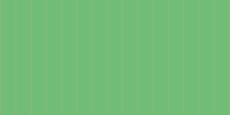 #71bd76, #caa393 vertical lines, one pixels wide, fifty-two pixels apart