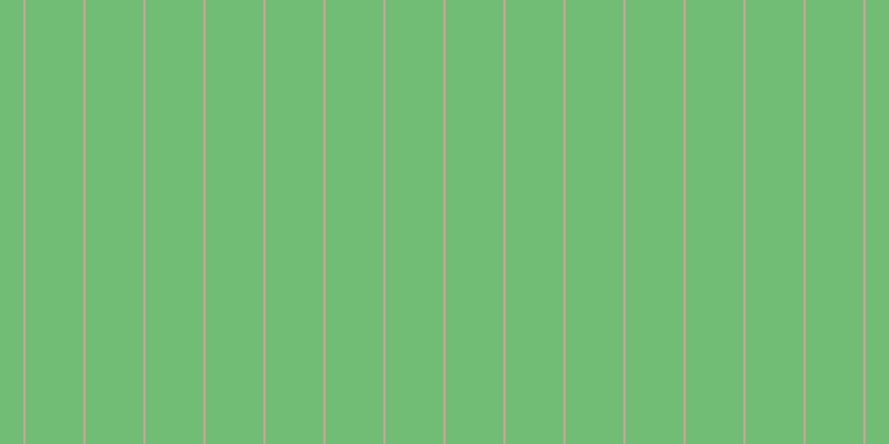 #71bd76, #caa393 vertical lines, two pixels wide, fifty-two pixels apart