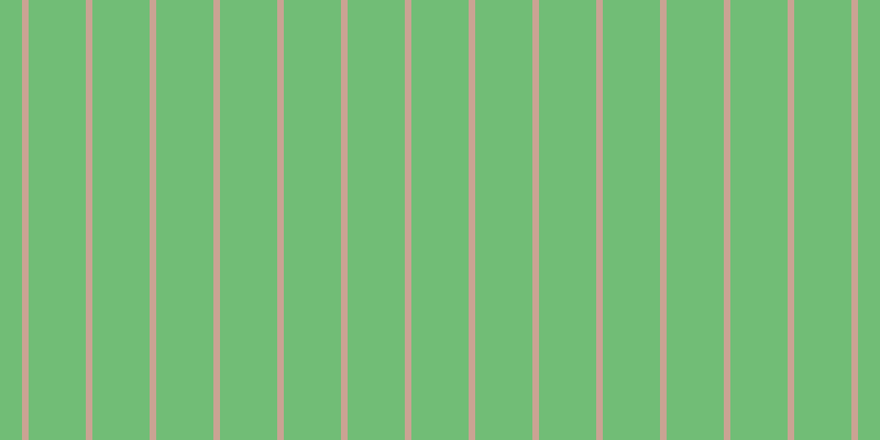 #71bd76, #caa393 vertical lines, six pixels wide, fifty-two pixels apart