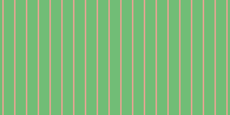#71bd76, #eba393 vertical lines, five pixels wide, thirty-six pixels apart