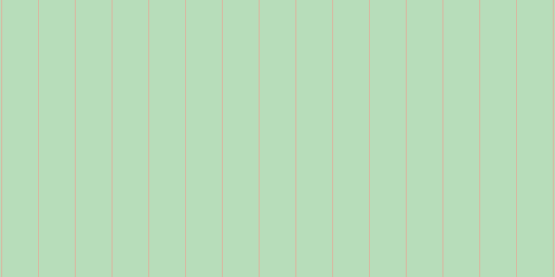 #71bd76 (50%), #eba393 vertical lines, one pixels wide, fifty-two pixels apart