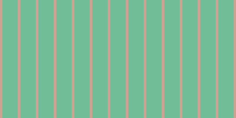 #71bd97, #caa393 vertical lines, nine pixels wide, fifty-two pixels apart
