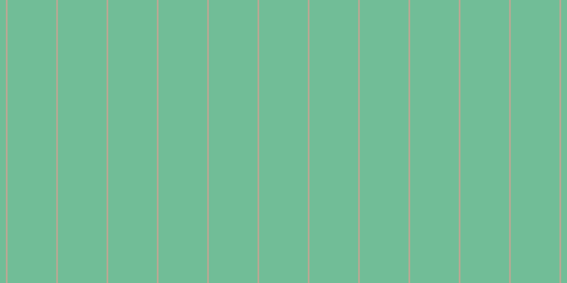 #71bd97, #caa393 vertical lines, two pixels wide, sixty-nine pixels apart