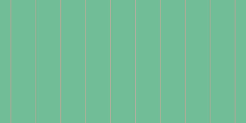 #71bd97, #caa393 vertical lines, two pixels wide, seventy-nine pixels apart