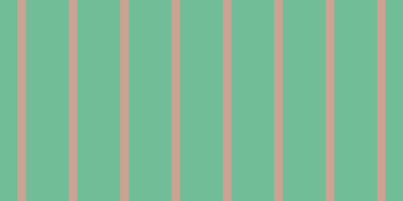 #71bd97, #caa393 vertical lines, seventeen pixels wide, eighty-five pixels apart