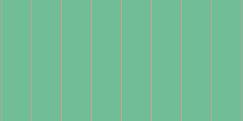 #71bd97, #caa393 vertical lines, two pixels wide, ninety-seven pixels apart