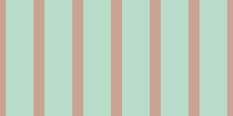 #71bd97 (50%), #caa393 vertical lines, thirty-eight pixels wide, ninety-five pixels apart
