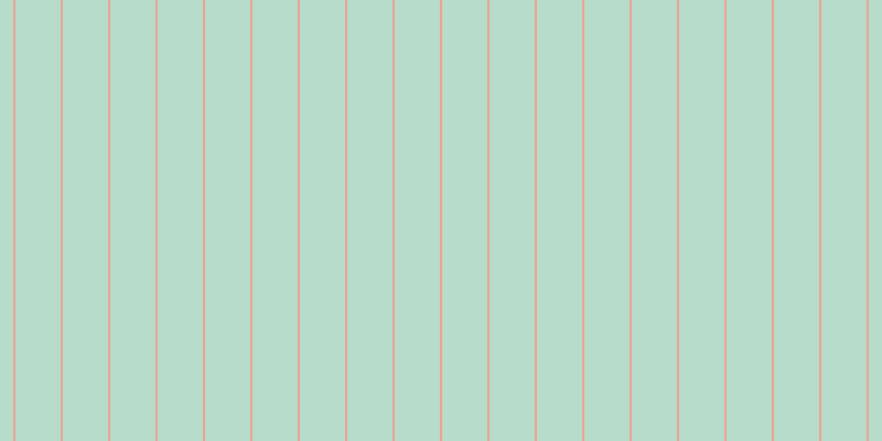 #71bd97 (50%), #eba393 vertical lines, two pixels wide, forty-one pixels apart