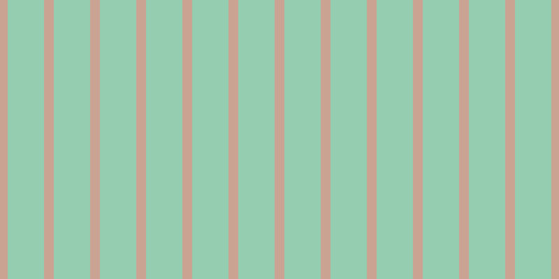 #71bd97 (75%), #caa393 vertical lines, fourteen pixels wide, fifty-two pixels apart