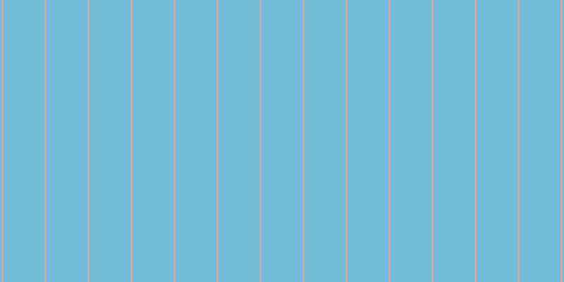 #71bdd9, #eba393 vertical lines, two pixels wide, fifty-nine pixels apart
