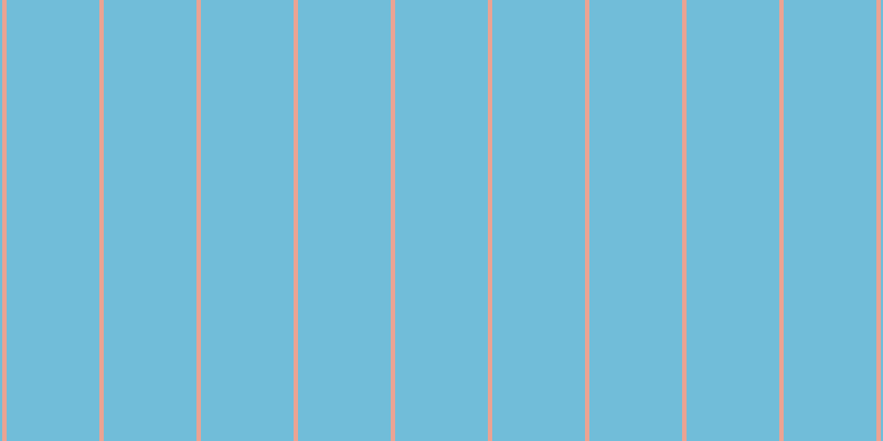 #71bdd9, #eba393 vertical lines, four pixels wide, eighty-four pixels apart