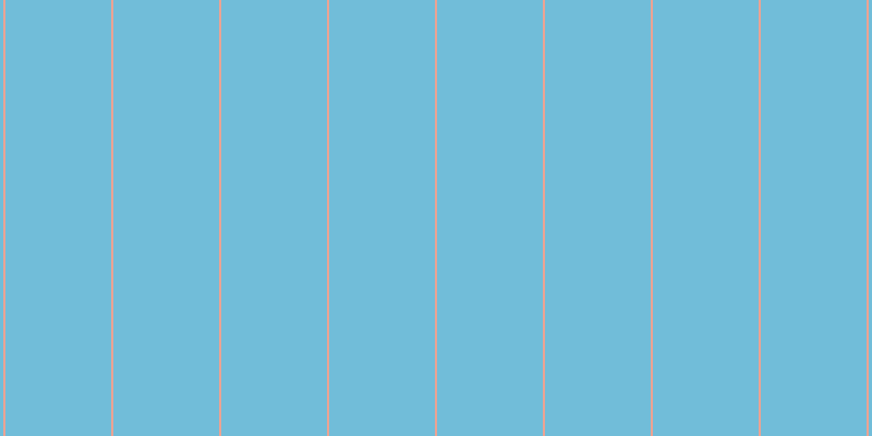 #71bdd9, #eba393 vertical lines, two pixels wide, ninety-seven pixels apart
