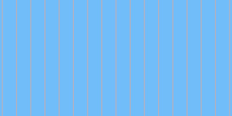 #71bdfa, #eba393 vertical lines, two pixels wide, forty-seven pixels apart