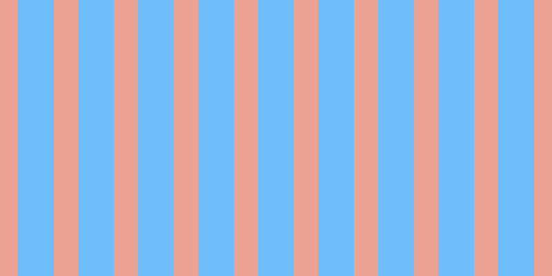#71bdfa, #eba393 vertical lines, thirty-five pixels wide, fifty-two pixels apart