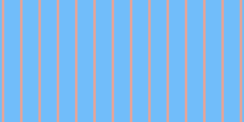 #71bdfa, #eba393 vertical lines, eight pixels wide, fifty-two pixels apart