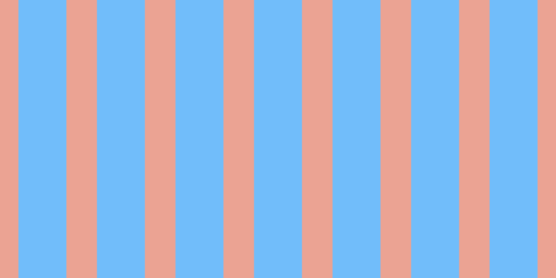 #71bdfa, #eba393 vertical lines, forty-four pixels wide, sixty-nine pixels apart