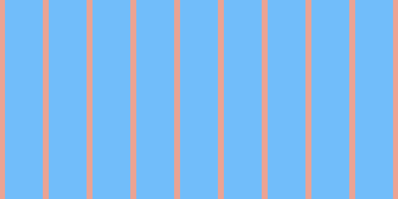 #71bdfa, #eba393 vertical lines, twelve pixels wide, seventy-six pixels apart
