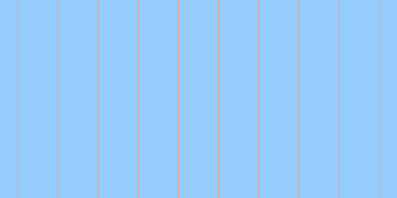 #71bdfa (75%), #eba393 vertical lines, two pixels wide, seventy-nine pixels apart