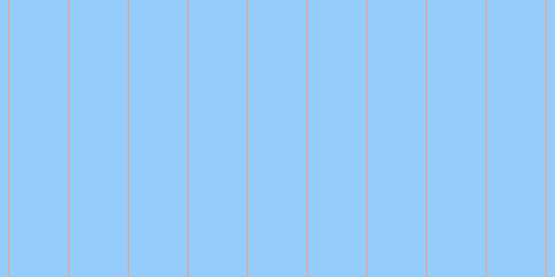 #71bdfa (75%), #eba393 vertical lines, two pixels wide, eighty-four pixels apart