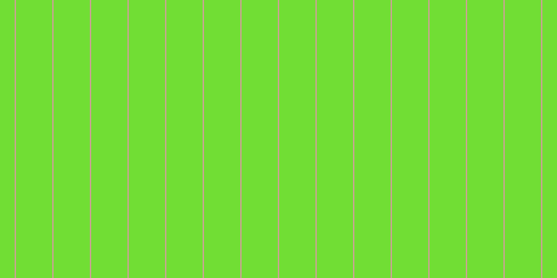 #71de34, #caa393 vertical lines, two pixels wide, fifty-two pixels apart
