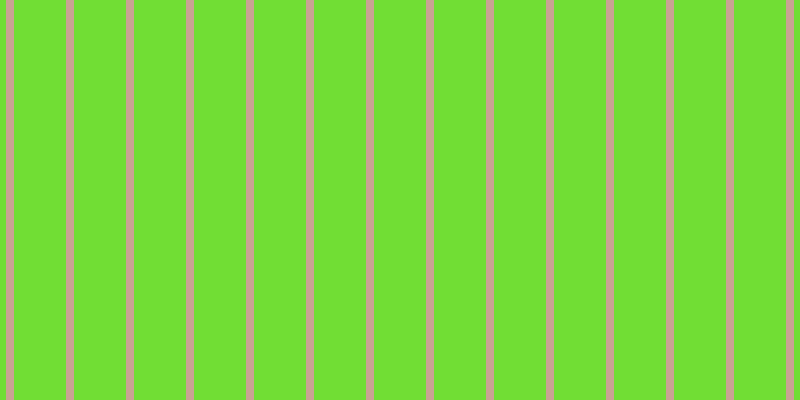 #71de34, #caa393 vertical lines, eight pixels wide, fifty-two pixels apart