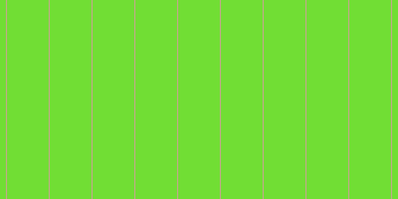#71de34, #caa393 vertical lines, two pixels wide, eighty-four pixels apart