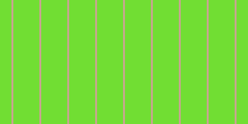 #71de34, #caa393 vertical lines, six pixels wide, eighty-four pixels apart