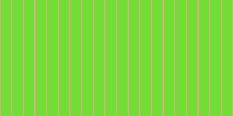 #71de34, #eba393 vertical lines, four pixels wide, thirty-six pixels apart