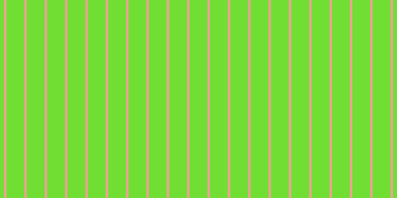 #71de34, #eba393 vertical lines, five pixels wide, thirty-six pixels apart