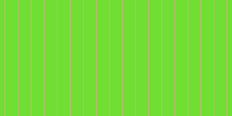 #71de34, #eba393 vertical lines, two pixels wide, forty-three pixels apart