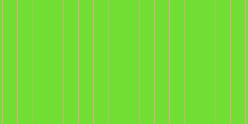 #71de34, #eba393 vertical lines, two pixels wide, forty-seven pixels apart