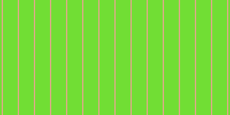 #71de34, #eba393 vertical lines, four pixels wide, fifty-two pixels apart