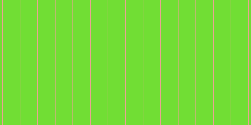 #71de34, #eba393 vertical lines, two pixels wide, fifty-four pixels apart