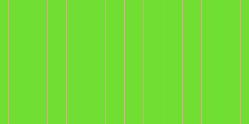 #71de34, #eba393 vertical lines, two pixels wide, sixty pixels apart