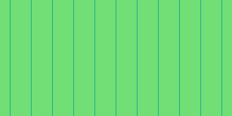 #71de76, #04a393 vertical lines, two pixels wide, seventy-one pixels apart