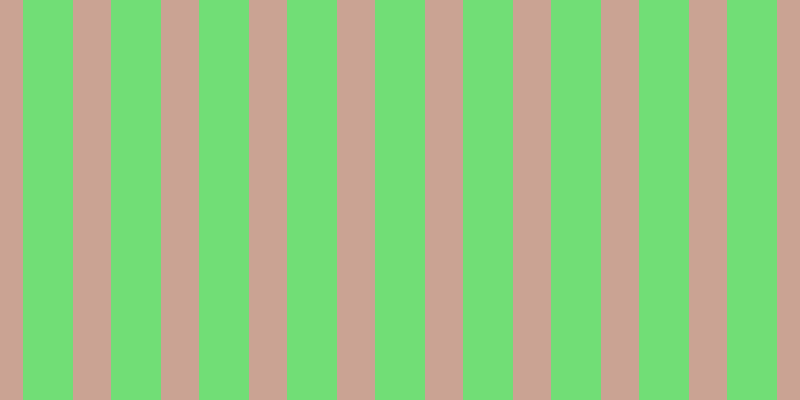 #71de76, #caa393 vertical lines, thirty-eight pixels wide, fifty pixels apart