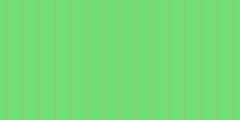 #71de76, #caa393 vertical lines, two pixels wide, fifty-two pixels apart