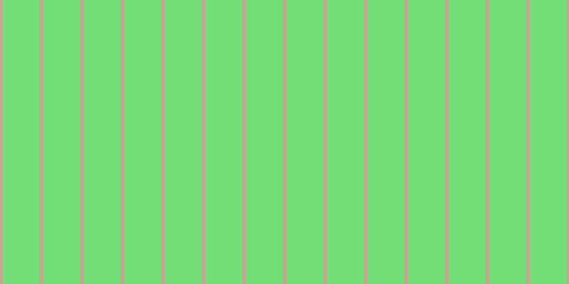 #71de76, #caa393 vertical lines, five pixels wide, fifty-two pixels apart