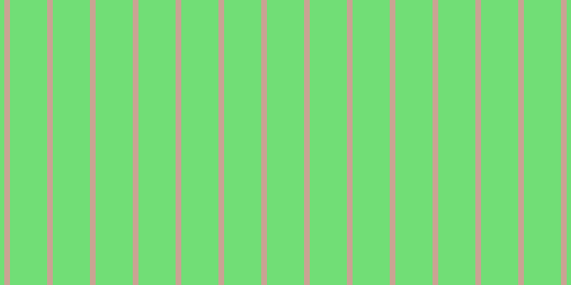 #71de76, #caa393 vertical lines, eight pixels wide, fifty-two pixels apart