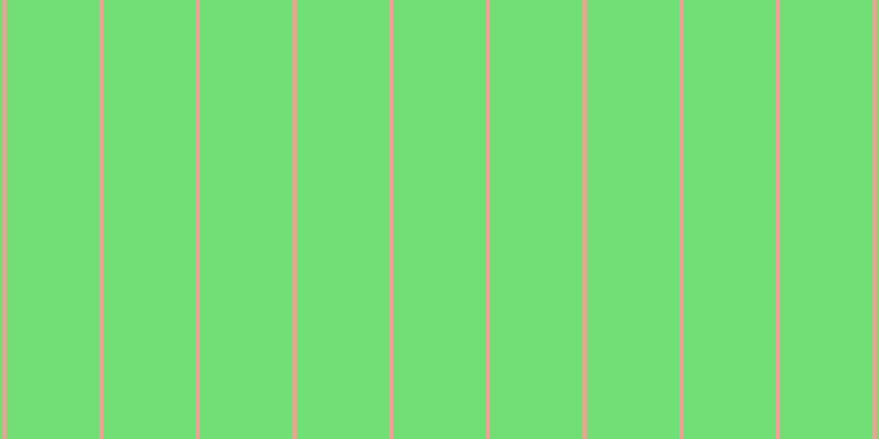 #71de76, #eba393 vertical lines, four pixels wide, eighty-four pixels apart
