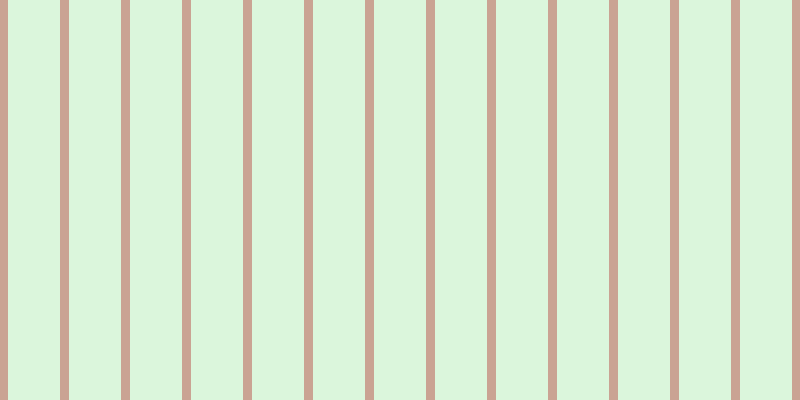 #71de76 (25%), #caa393 vertical lines, nine pixels wide, fifty-two pixels apart