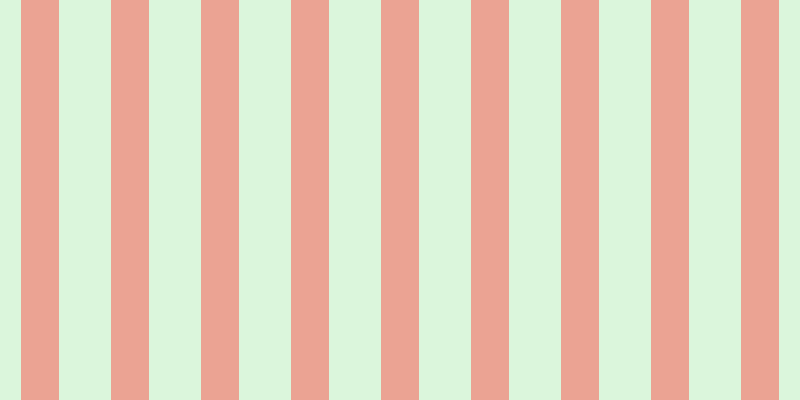 #71de76 (25%), #eba393 vertical lines, thirty-eight pixels wide, fifty-two pixels apart
