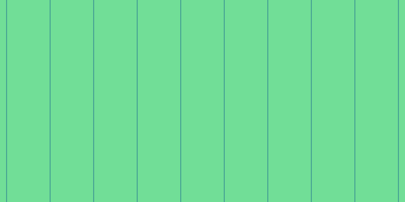 #71de97, #46a393 vertical lines, two pixels wide, eighty-four pixels apart