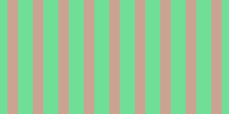 #71de97, #caa393 vertical lines, thirty-seven pixels wide, fifty-two pixels apart