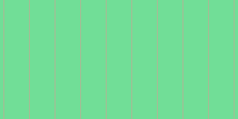 #71de97, #caa393 vertical lines, two pixels wide, eighty-four pixels apart