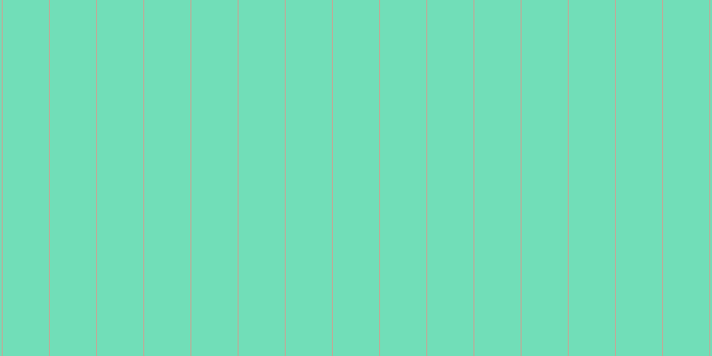 #71deb8, #caa393 vertical lines, one pixels wide, fifty-two pixels apart