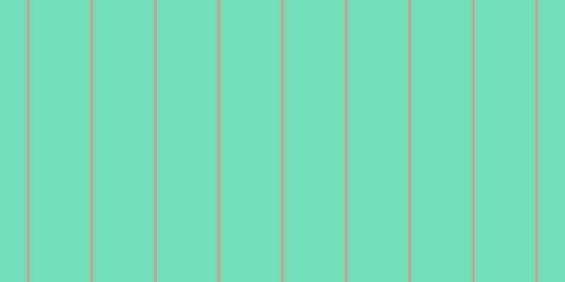 #71deb8, #caa393 vertical lines, four pixels wide, eighty-six pixels apart