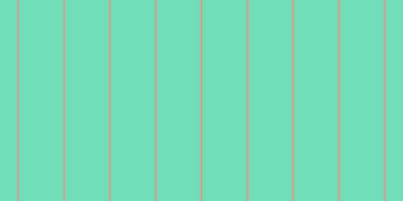 #71deb8, #caa393 vertical lines, four pixels wide, eighty-seven pixels apart